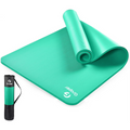 Yoga Mat Non Slip Extra Thick,72"Lx32"W x 0.6"TH,Anti-Tear w/Carrying Strap&Bag