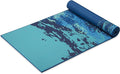 Yoga Mat - Premium 6Mm Print Reversible Extra Thick Non Slip Exercise & Fi