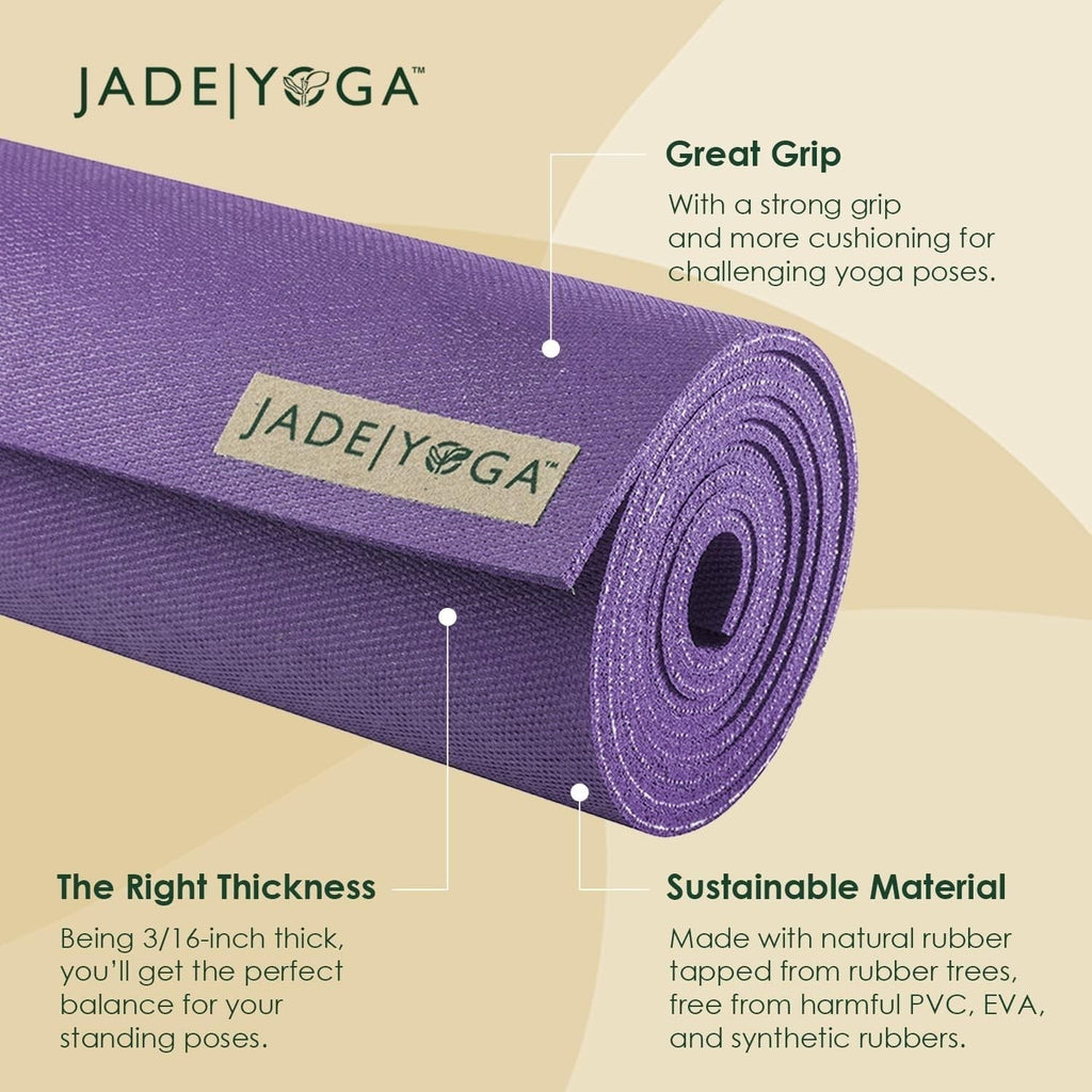 Yoga Mat, Harmony Purple, 24 X 68