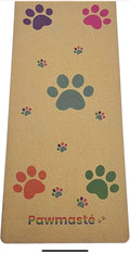 Pawmaste Cork Yoga Exercise Mat. Natural Sustainable Cork. 24" x 60" new sealed